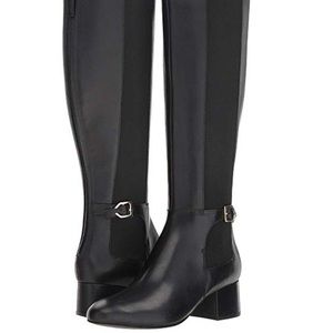 NWT Cole Haan Avani Stretch black boots size 9